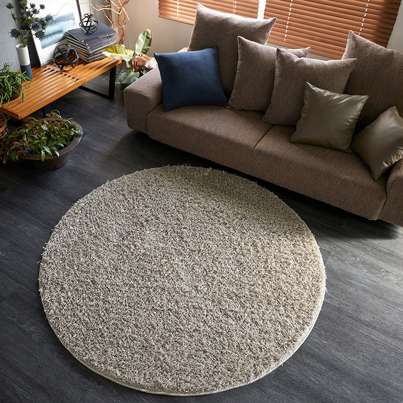 【サイズオーダー対応】太さの異なる糸を組み合わせた表情豊かなシャギーラグ フレールシャギー