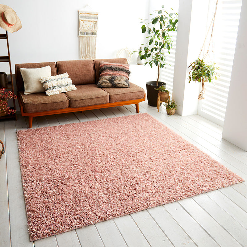 【サイズオーダー対応】太さの異なる糸を組み合わせた表情豊かなシャギーラグ フレールシャギー