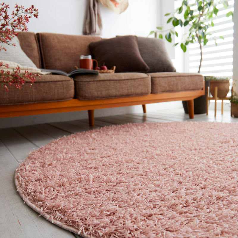 【サイズオーダー対応】太さの異なる糸を組み合わせた表情豊かなシャギーラグ フレールシャギー