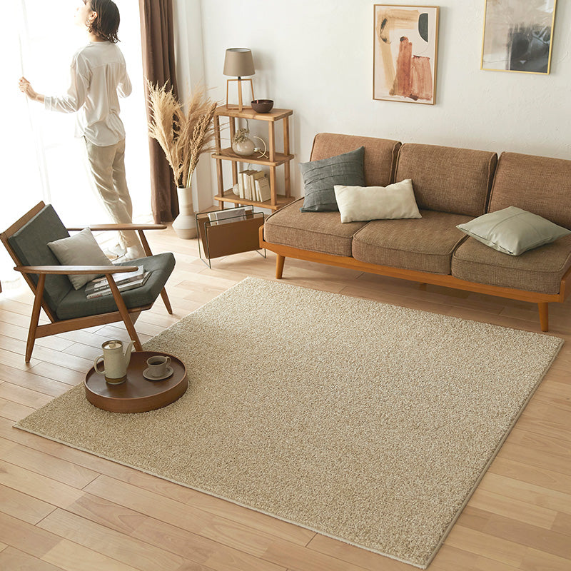 上品な光沢が高級感を演出するおしゃれな防炎&消臭ラグ ルネラグ