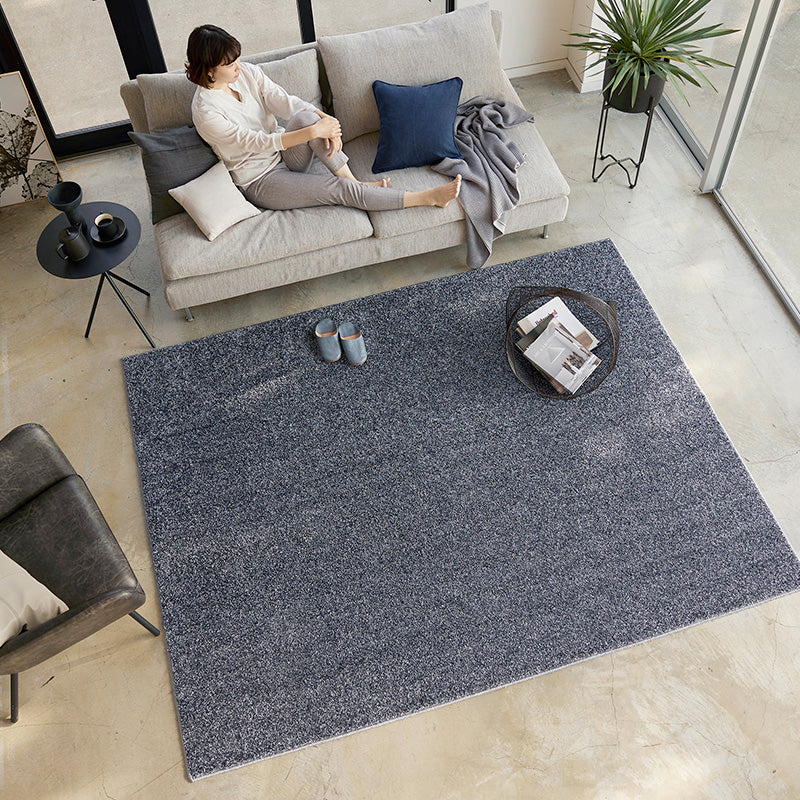 上品な光沢が高級感を演出するおしゃれな防炎&消臭ラグ ルネラグ