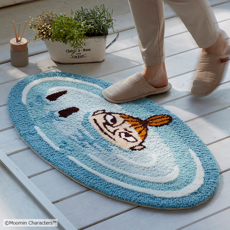 MOOMIN ムーミン / ぷかぷかリトルミイ マット 48×90cm