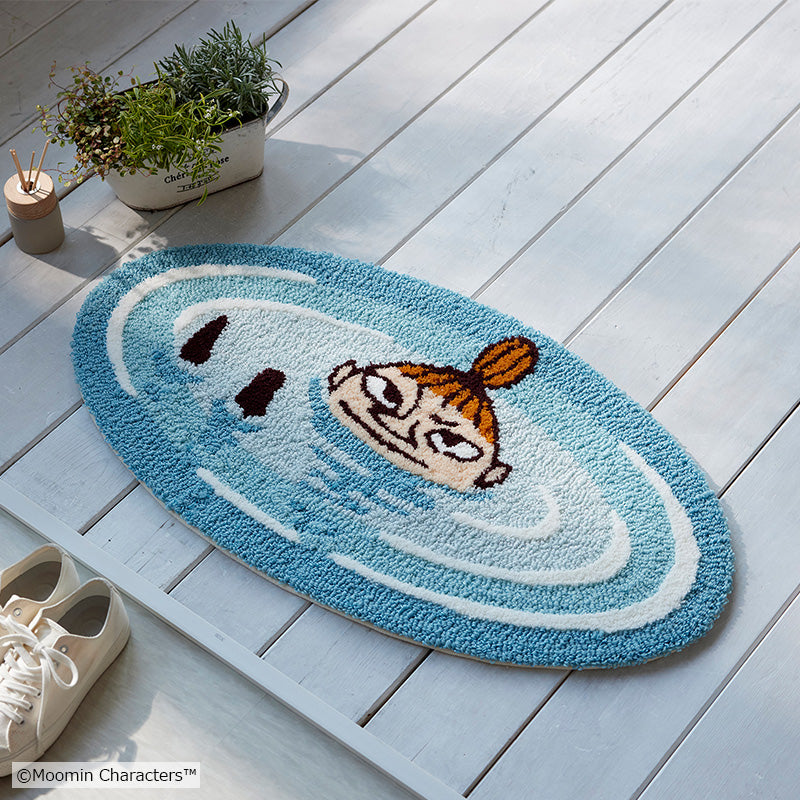 MOOMIN ムーミン / ぷかぷかリトルミイ マット 48×90cm