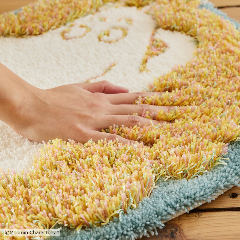 MOOMIN ムーミン / フラッフィームーミンマット 45×65cm