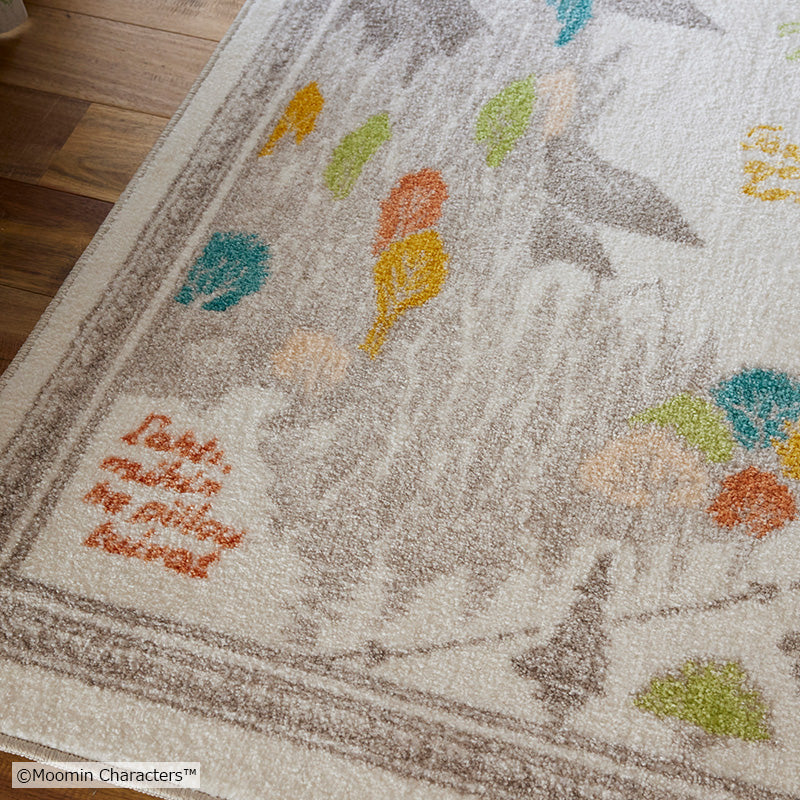 MOOMIN ムーミン / ムーミン谷の地図ラグ 140×200cm