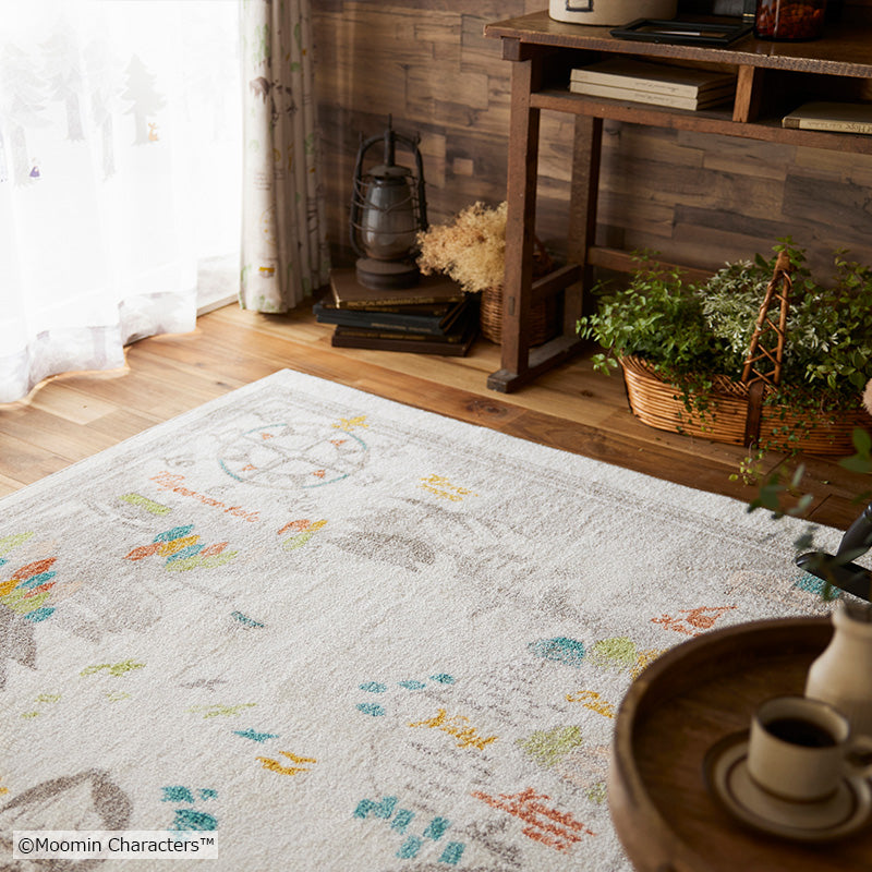 MOOMIN ムーミン / ムーミン谷の地図ラグ 140×200cm