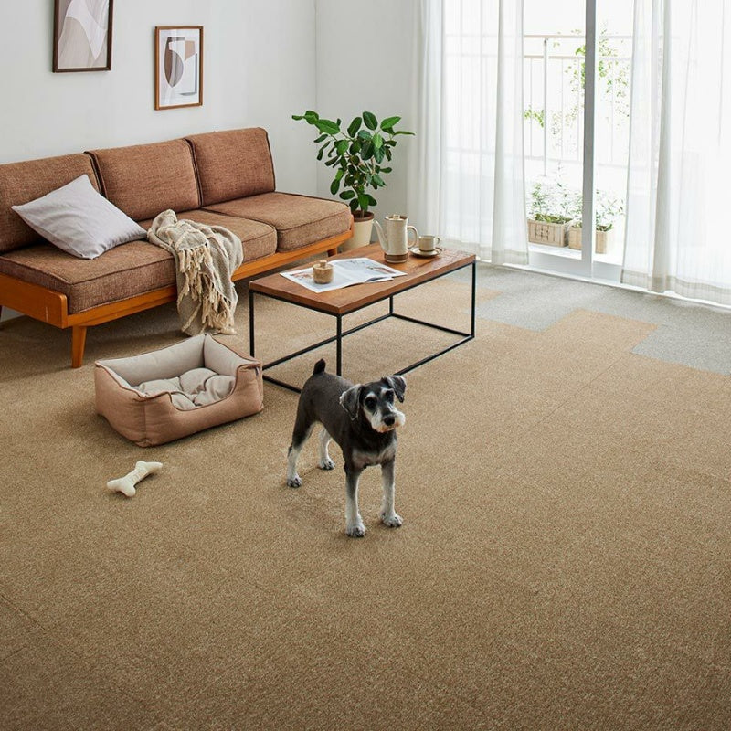 洗える家庭用タイルカーペット ソフトフィール 40×40cm(10枚入り)