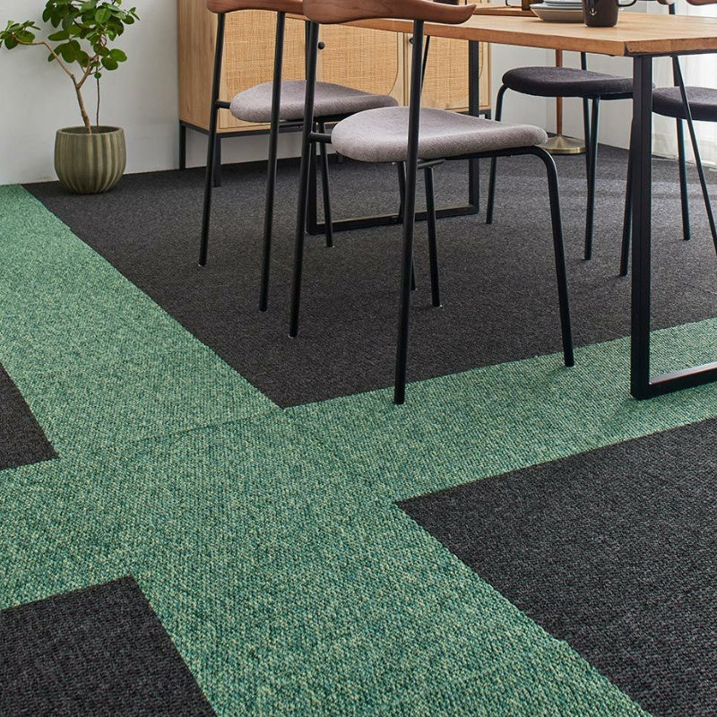 洗える家庭用タイルカーペット フローループ 40×40cm(10枚入り)