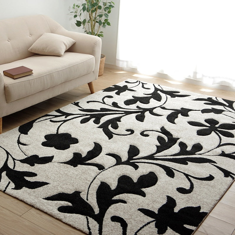 立体感のあるオシャレなラグ トルコ製ウィルトン織りカーペット ネム