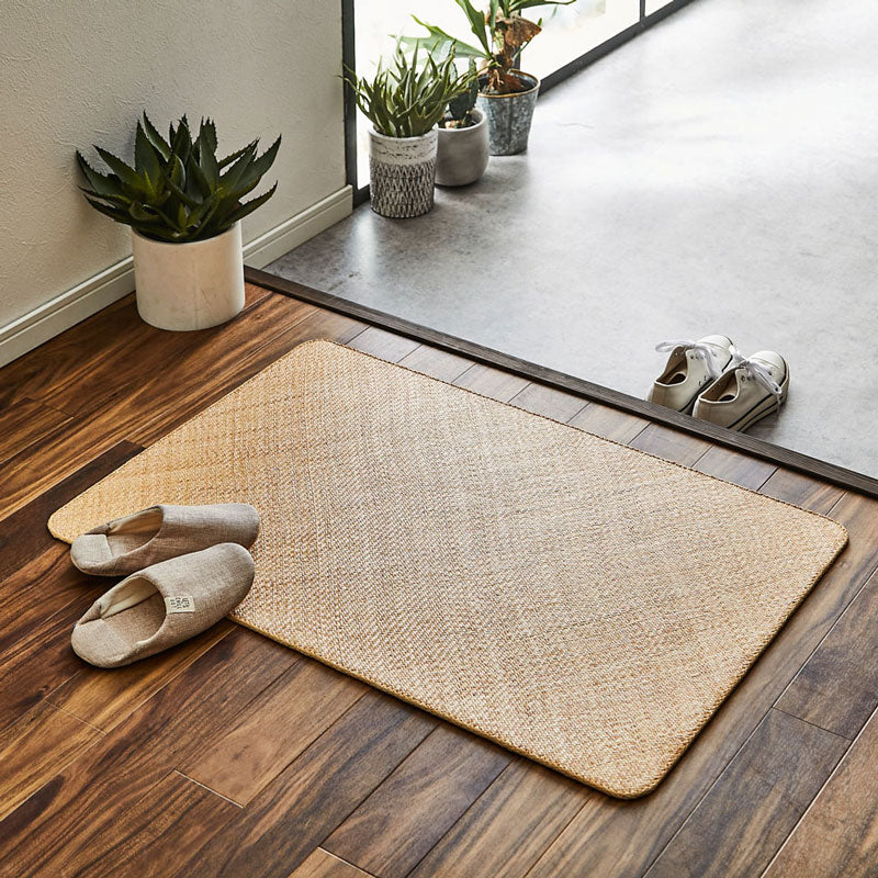 天然素材の籐を使用した籐マット アジアンテイストのラタンマット 籐あじろ