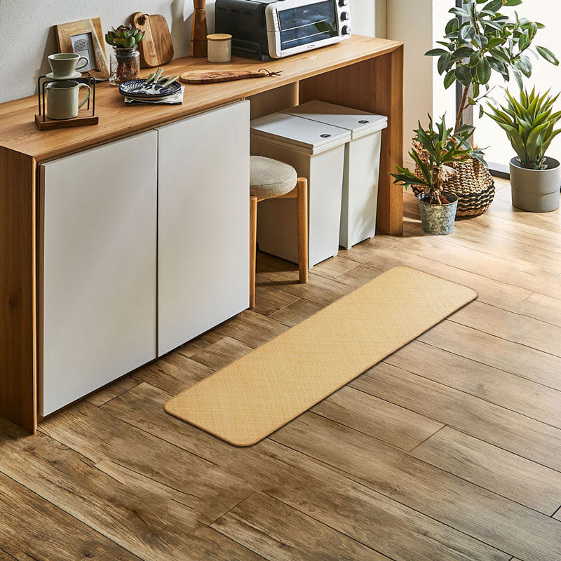 天然素材の籐を使用した籐マット アジアンテイストのラタンマット 籐あじろ