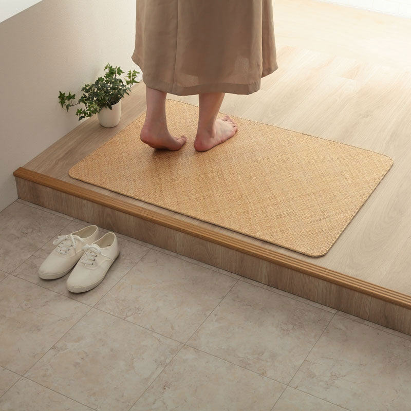 天然素材の籐を使用した籐マット アジアンテイストのラタンマット 籐あじろ