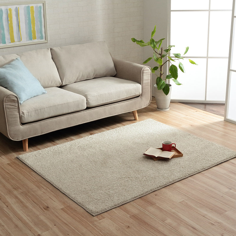 ナイロン100%の国産ラグ 防炎・抗菌・防ダニで一年中快適に使える高耐久ラグ