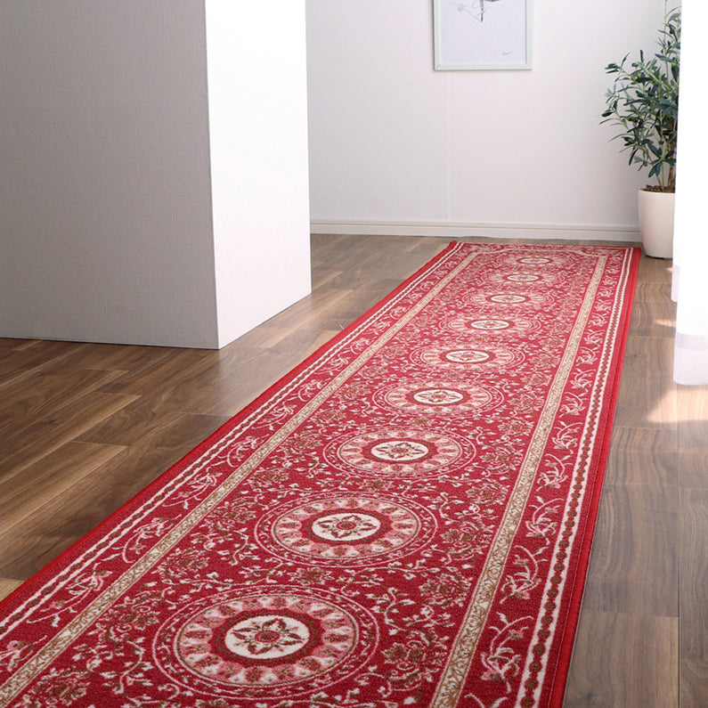 エレガントな廊下敷きマット 撥水加工で汚れにくくお手入れも簡単 幅60cm・幅79cm