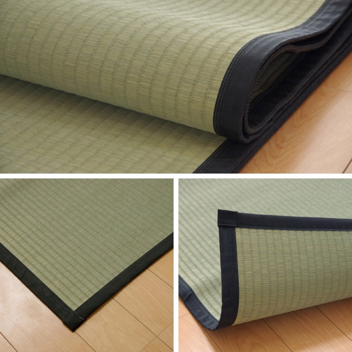 国産い草上敷き 清正 見た目の美しさと耐久性にこだわり抜いた上敷き 本間サイズ