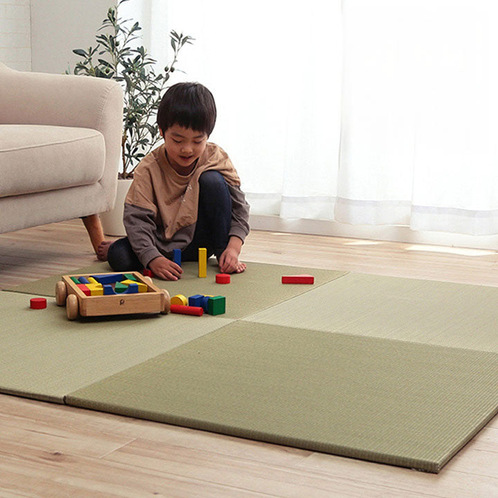 フローリングに置くだけ置き畳 無地畳 なつかしい畳の香りと肌ざわり