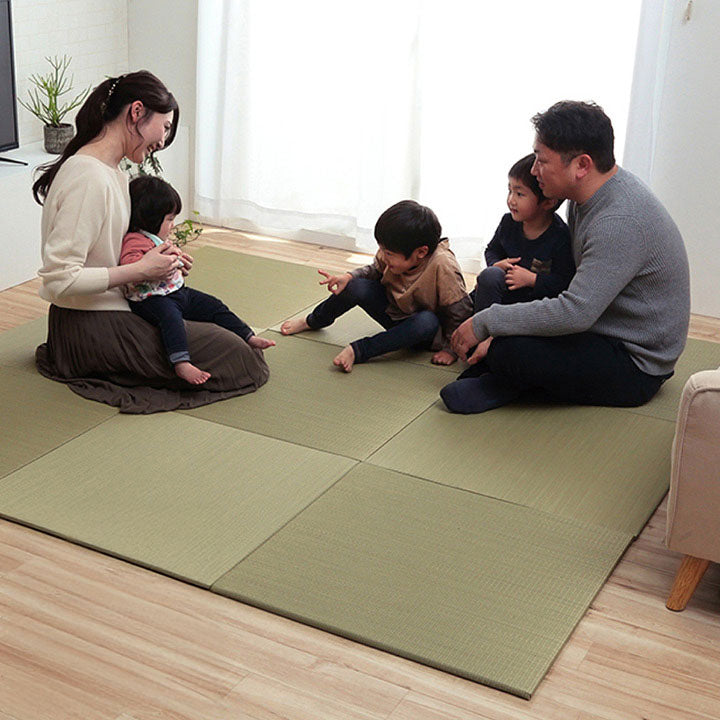 フローリングに置くだけ置き畳 無地畳 なつかしい畳の香りと肌ざわり
