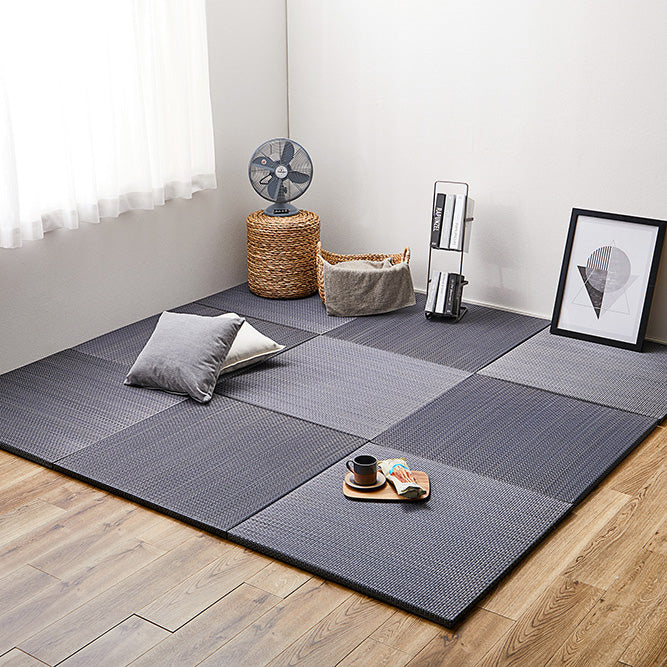 軽くて便利な置き畳 アジアンテイストのシンプルデザイン 南風 約82×82×2.5cm