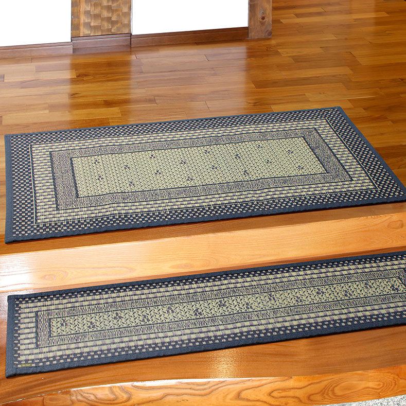 国産い草玄関マット エルモード 裏貼り