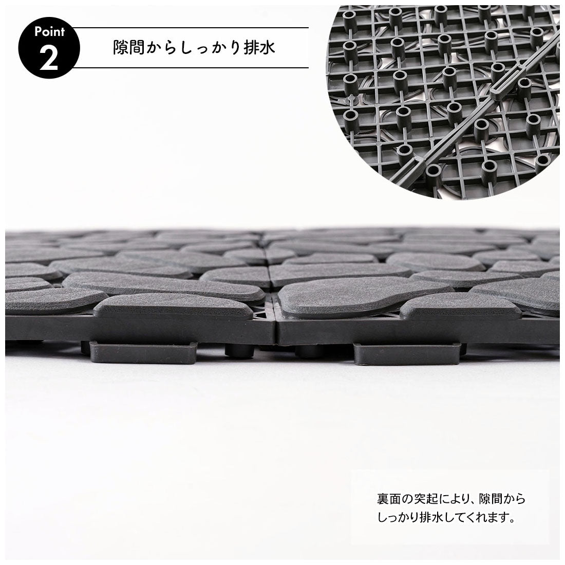 テラスやベランダの床をあっという間にDIYできるフロアパネル(10枚入り)