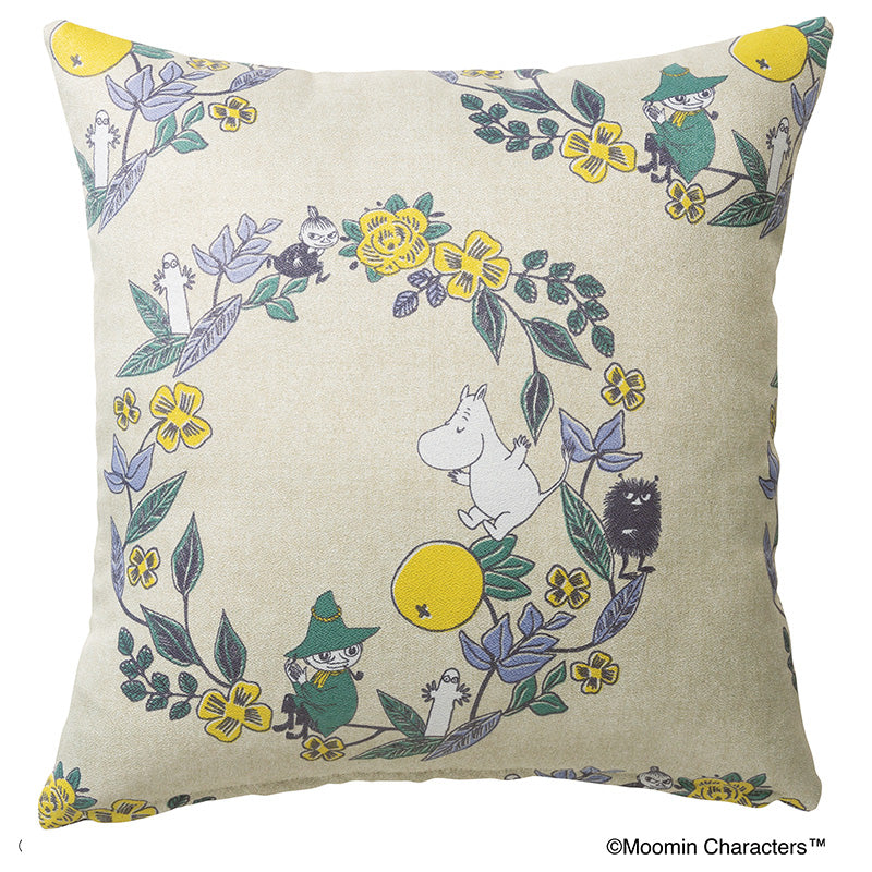 MOOMIN ムーミン クッションカバー FRUITS GARDEN フルーツガーデン (45×45cm)