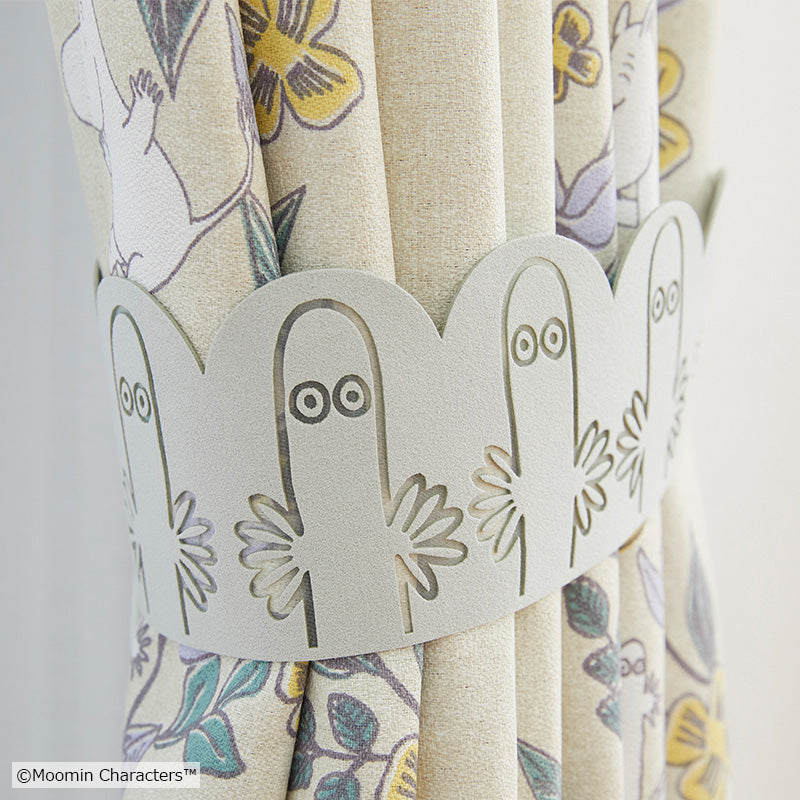 MOOMIN ムーミン カーテンタッセル ニョロニョロ スエード(49×8cm)