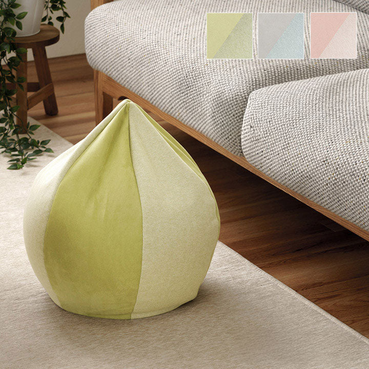 オールシーズン使えるスエード調のクッション ビーズクッション