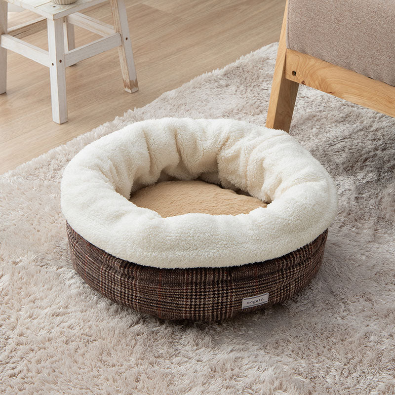 寒い冬にぴったりのペット用ベッド 直径40cm・50cm