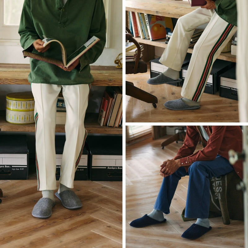 room's easyWASH 洗濯機で丸洗いができるスリッパ