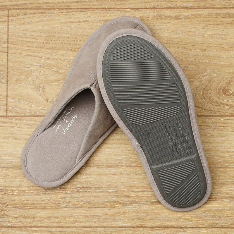 room's easyWASH × Ultrasuede® 洗濯機で丸洗いができるスリッパ