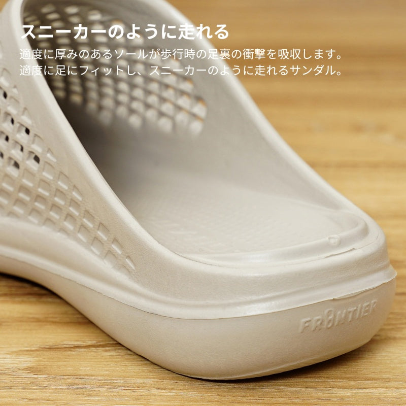 SQU-AIR 足への快適さを追求したベンチレーションサンダル