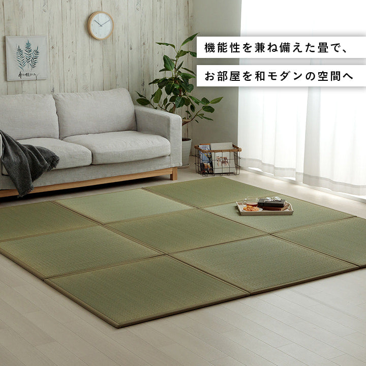 滅ダニシートを使用した置き畳 ダニ増殖抑制99%を実現する