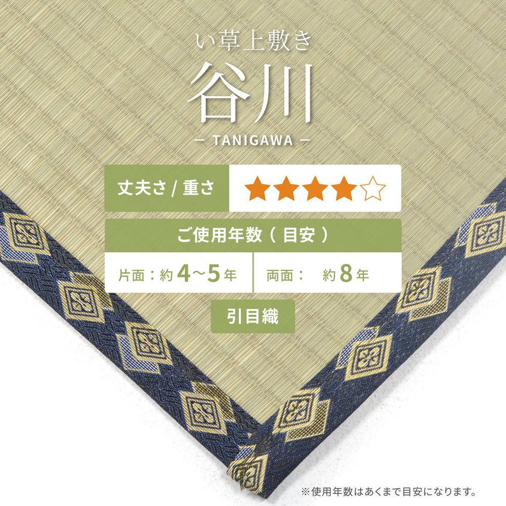 い草上敷き 谷川(たにがわ)三六間サイズ