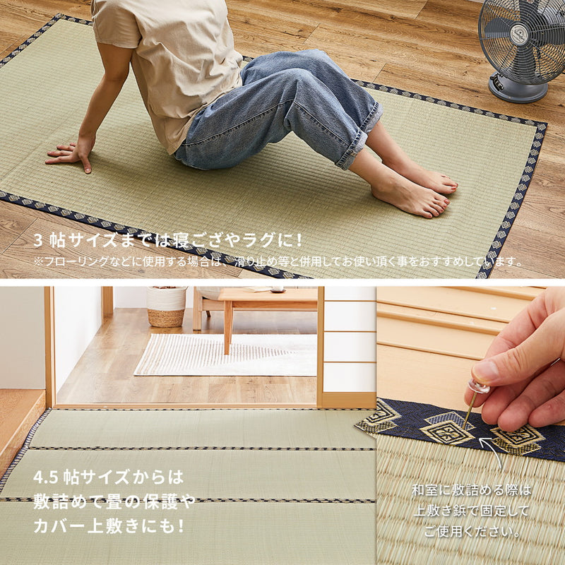 い草上敷き 谷川(たにがわ)本間サイズ