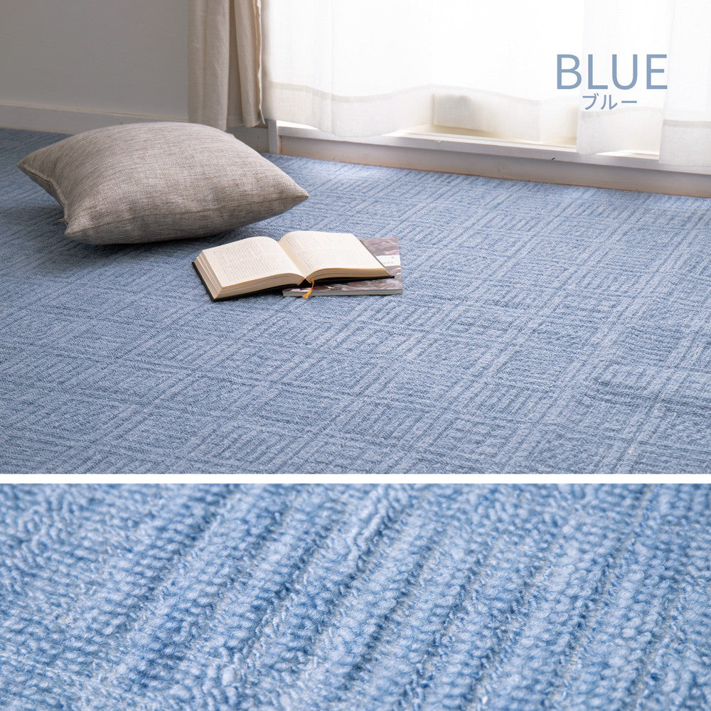 大きめサイズのカーペット 軽量で持ち運び簡単 江戸間1~10畳