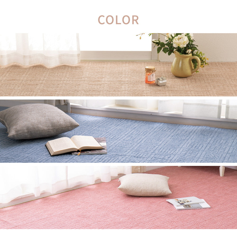 大きめサイズのカーペット 軽量で持ち運び簡単! 本間2~8畳