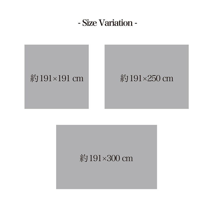 掘りごたつ対応い草カーペット すっきりとした市松柄