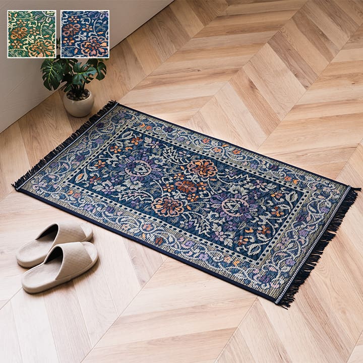 九州産い草の玄関マット 深みのある織りの風合い