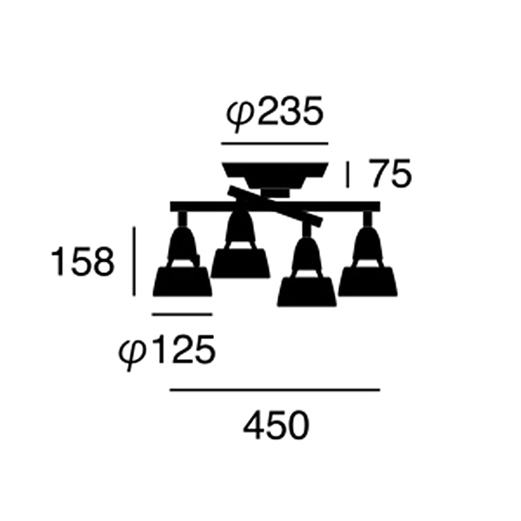 Harmony X-ceiling - ハーモニーエックスリモートシーリングランプ(リモコン操作対応)