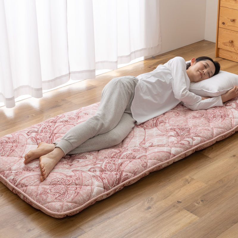4層ボリューム敷き布団 フローリングや畳に直接敷けてサイズが選べる(幅70cm/80cm/90cm)