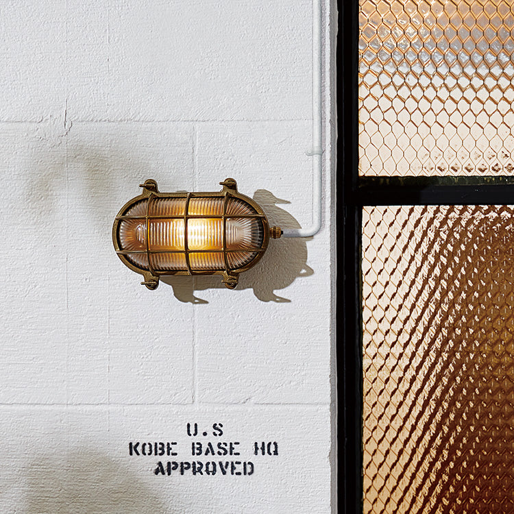 ウォールランプ Beach house-oval wall - ビーチハウス オーバルウォールランプ(屋内・屋外兼用)