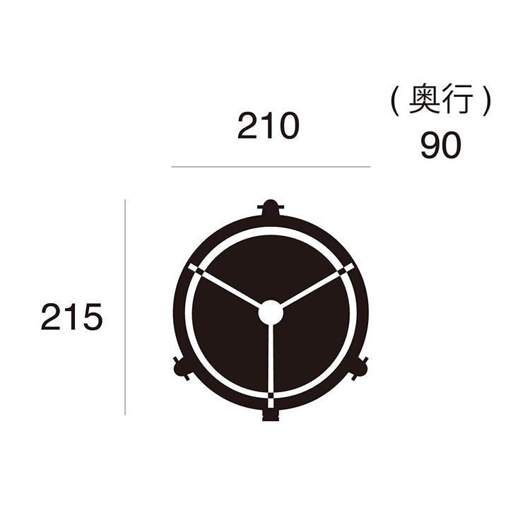 ウォールランプ Beach house-round wall - ビーチハウス ラウンドウォールランプ(屋内・屋外兼用)