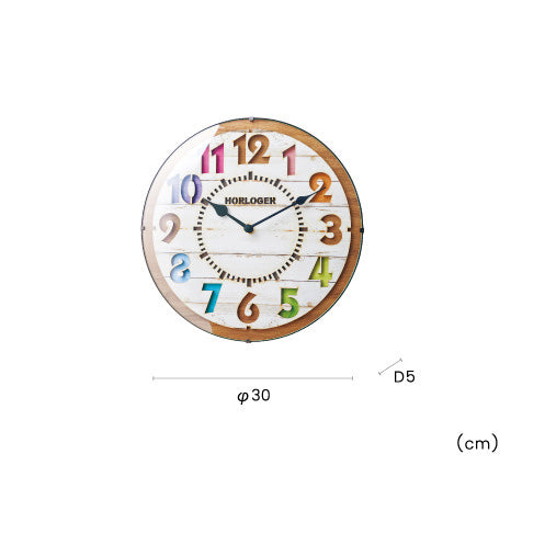 ウォールクロック Forli - フォルリ 壁掛け時計