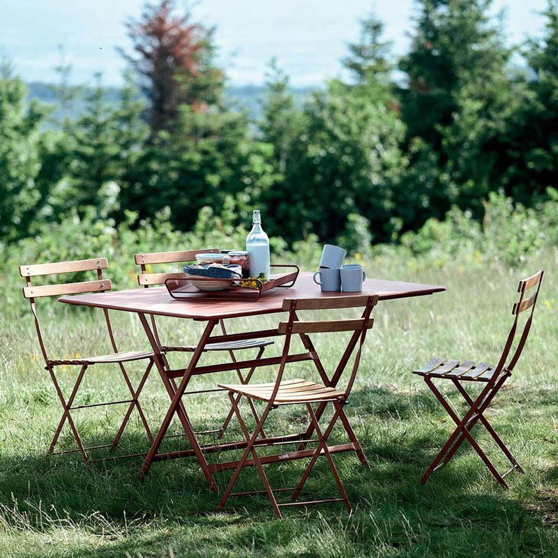 【2脚セット】Fermob Bistro Natural Chair Wood Sheet - フェルモブ ビストロナ チュラルチェア ガーデンチェア
