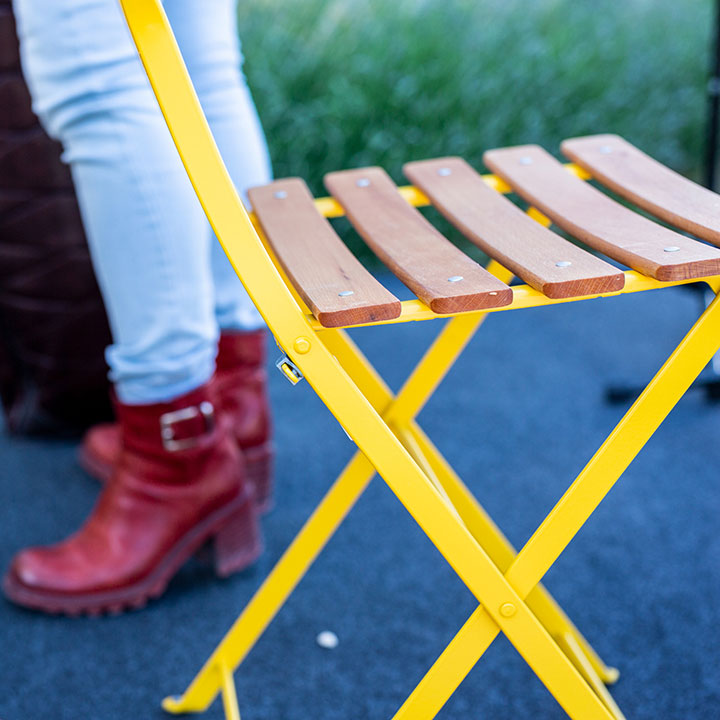 【2脚セット】Fermob Bistro Natural Chair Wood Sheet - フェルモブ ビストロナ チュラルチェア ガーデンチェア