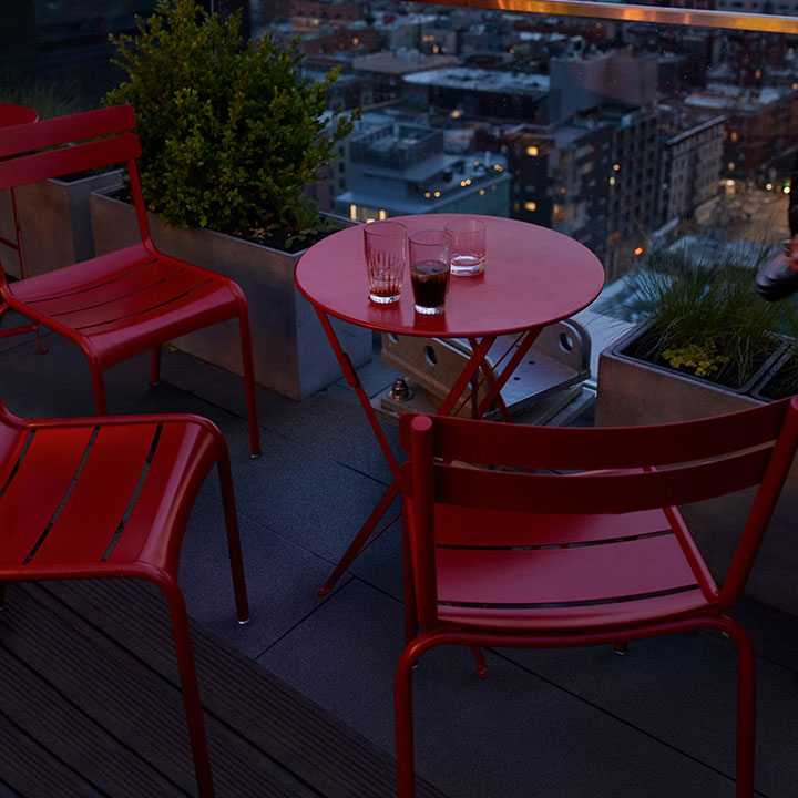 Fermob Bistro Round Table Small - フェルモブ ビストロ ラウンドテーブル 円形60cm ガーデンテーブル