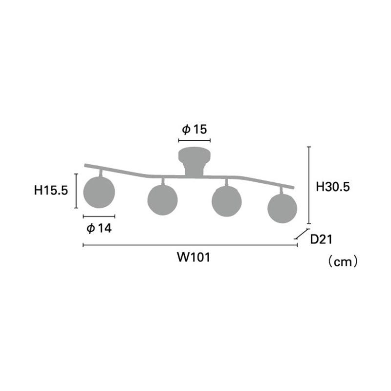 シーリングライト Heroult - エルー