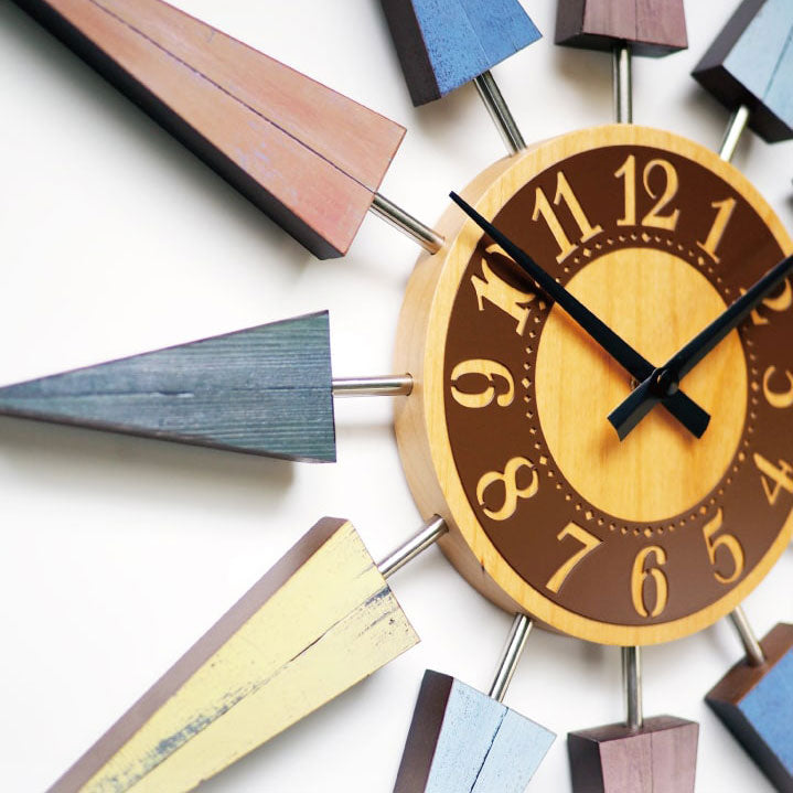 ウォールクロック L'est - レスト 壁掛け時計