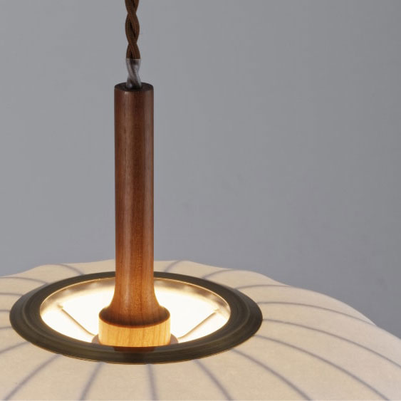 ペンダントライト Falk - ファルク 素朴で柔らかな光を灯す和モダン