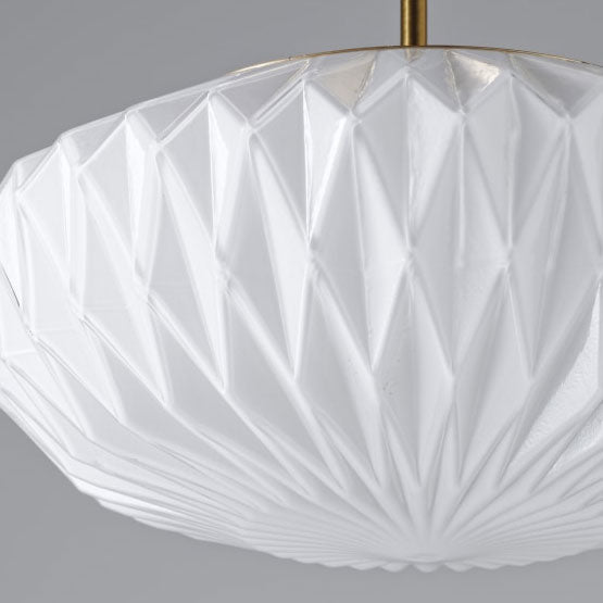 シーリングライト Olin - オリーン 折り紙のような幾何学模様が柔らかで繊細な光を放つ